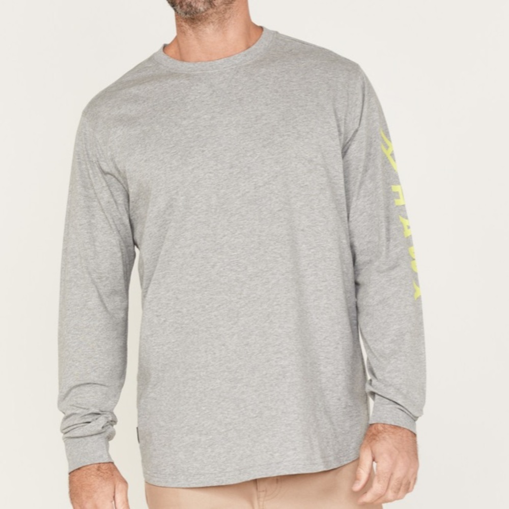 NEW HAWX MEN'S SOLID LOGO GRAPHIC WORK T-SHIRT SIZR:XL